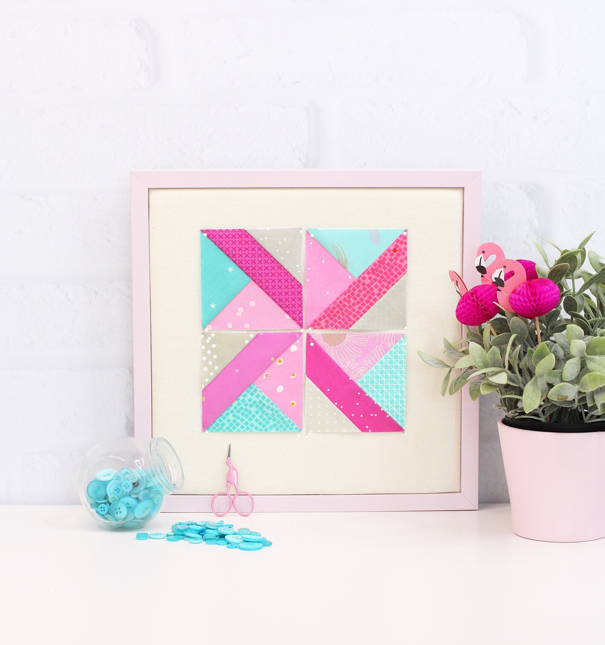 Modello PDF per blocco trapuntato Wheels Foundation Paper Piecing, FPP 5 misure: 2 pollici, 3 pollici, 4 pollici, 5 pollici, 6 pollici, stampa a casa