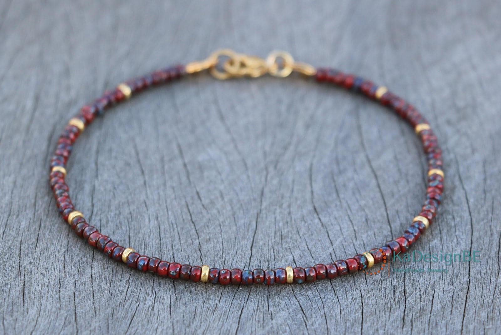bracciali per donna, cavigliera, cavigliera boho, braccialetto con perline rosse, cavigliera da spiaggia, cavigliere per donna, miyuki, gioielli fatti