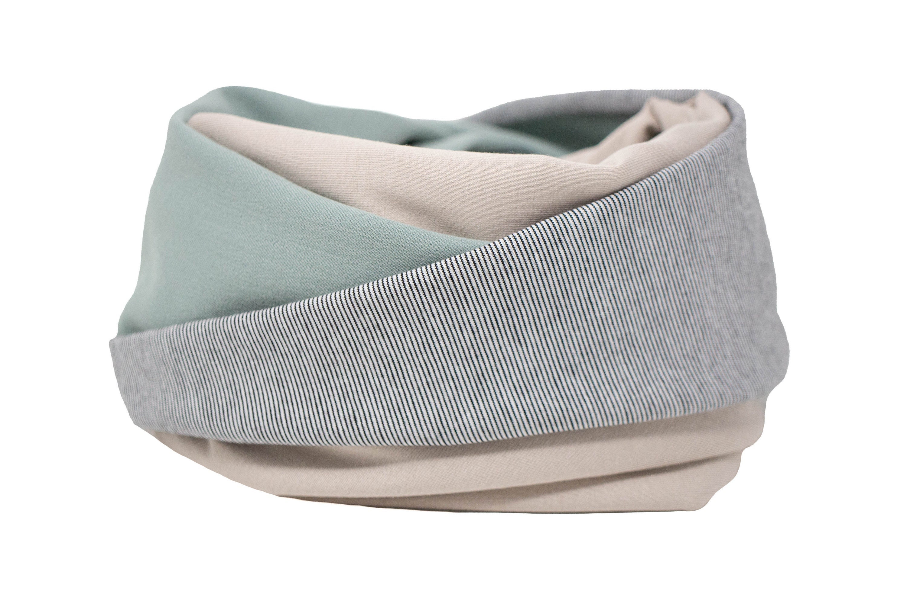 Sciarpa XL, sciarpa XXL, sciarpa per allattamento, sciarpa per allattamento, giada, sciarpa ad anello da donna, panno per allattamento, cotone, jersey