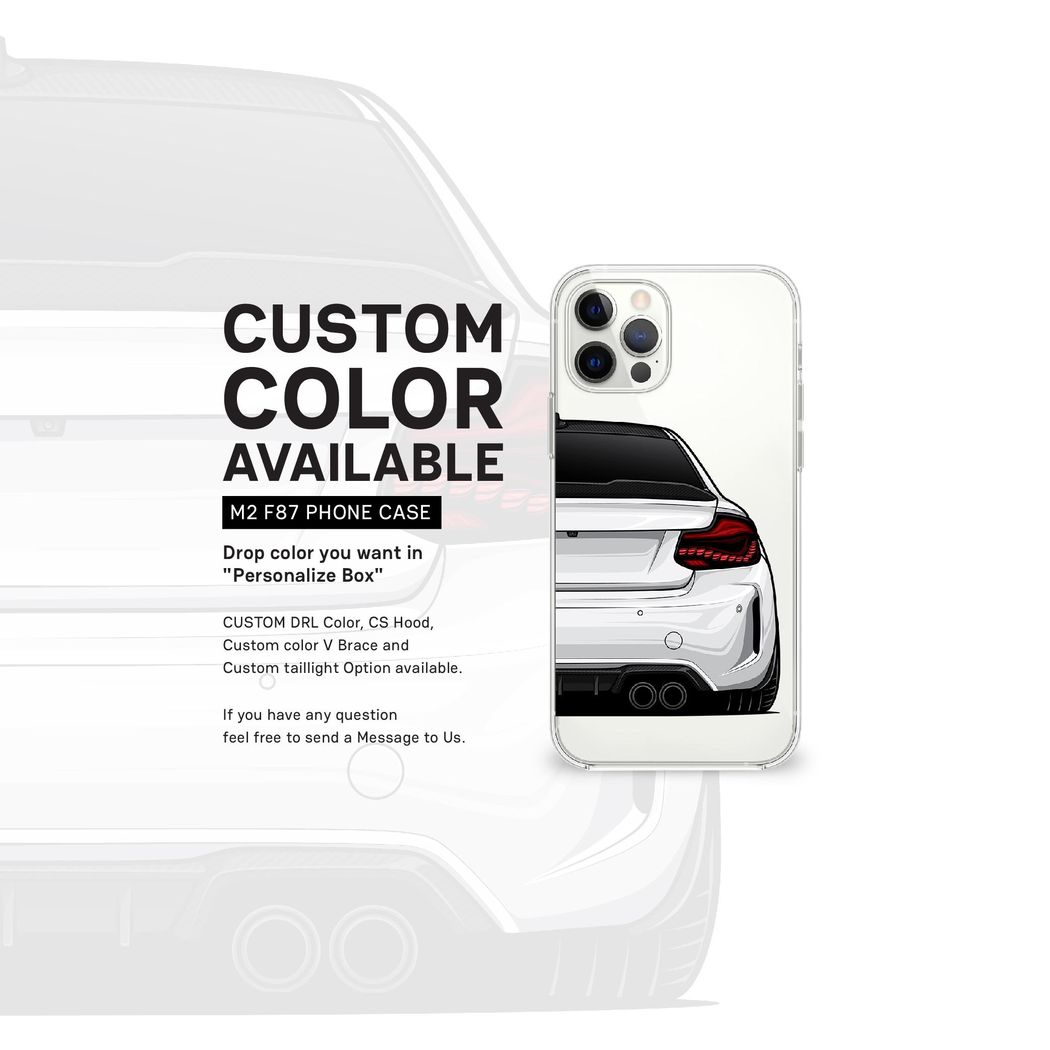 Custodia per iPhone BMW M2 F87: un regalo elegante per gli amanti delle auto