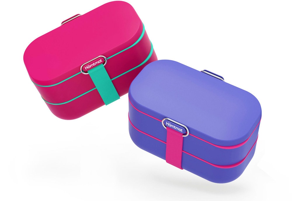 2 Bento Lunch Box, set di Bento Box regalo di San Valentino, graziosi Lunch Box, combo Bento Box, Lunch Box per studenti, contenitore per alimenti per