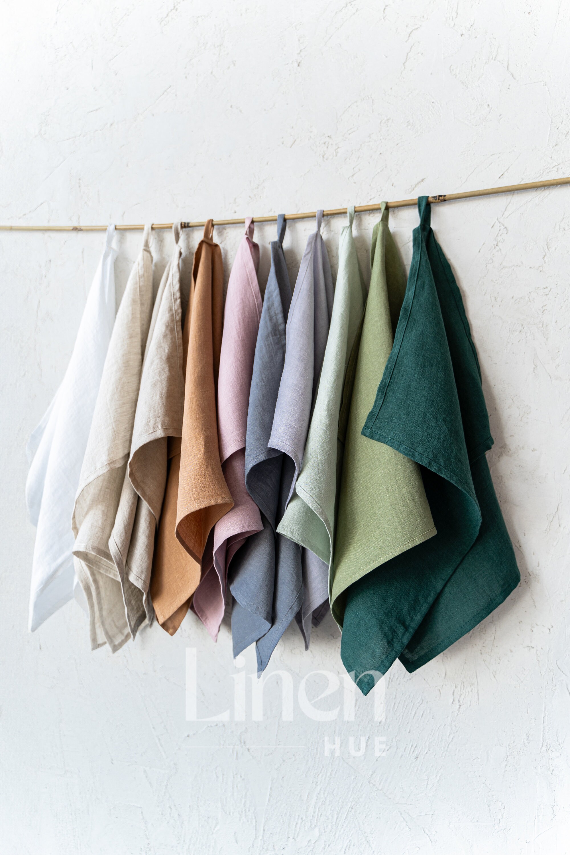 Set di strofinacci in lino / Strofinacci da cucina in lino / Strofinacci da cucina / Asciugamani / Set di strofinacci da cucina in lino naturale / Reg