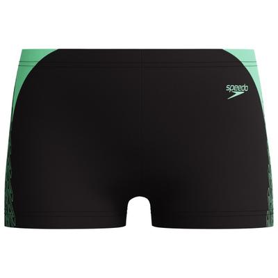 Speedo - Kid's Hyperboom Logo Splice Aquashort - Badehose Gr 176 grün Image