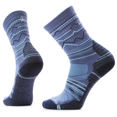 Smartwool - Hike Light Cushion Mountain Range Pattern Crew - Wandersocken Unisex M | EU 38-41 blau Image