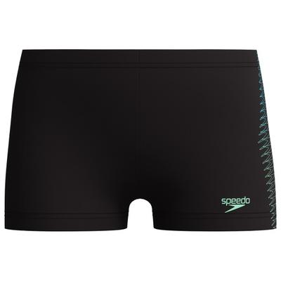 Speedo - Kid's Plastisol Placement Aquashort - Badehose Gr 176 schwarz Image