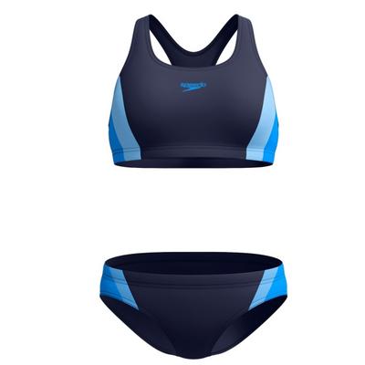 Speedo - Women's Colourblock Splice 2 Piece 2.0 - Bikini Gr 34 blau Image