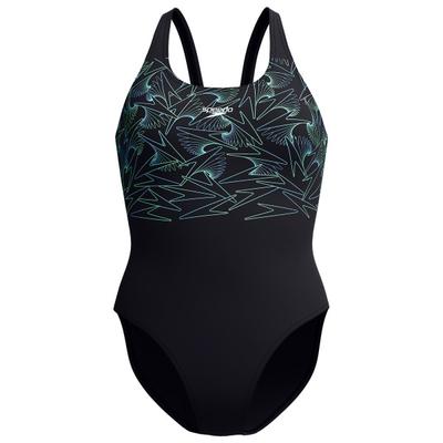 Speedo - Women's Hyperboom Placement Muscleback - Badeanzug Gr 34 schwarz Image