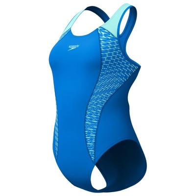 Speedo - Women's Placement Laneback - Badeanzug Gr 38 blau Image