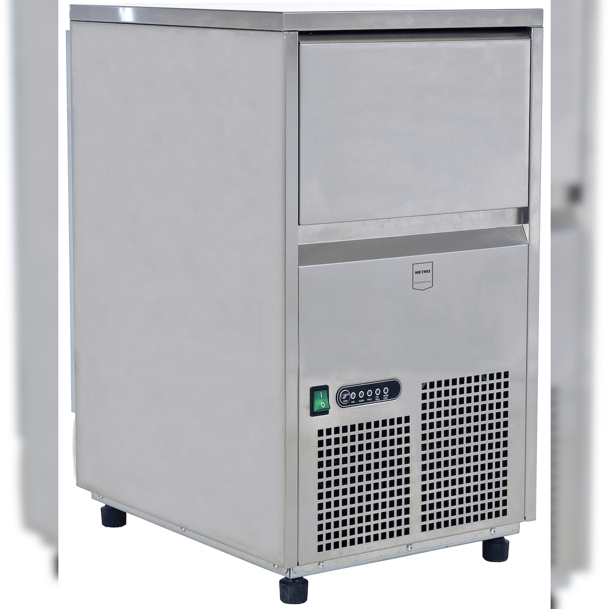 METRO PROFESSIONAL Eiswürfelbereiter GIM1030GA, Edelstahl, 52 x 38 x 63.7 cm, silber Image