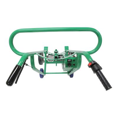 Valley Craft 800 lb. 4-Wheel Battery-Powered Steel Drum Truck with Plastic Drum Chime Hook and Solid Rubber / Polyurethane Wheels F89503P