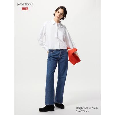 Uniqlo - Straight Jeans - Blue - 30inch