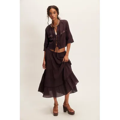 Bright Side Set at Free People in Black Coffee, Size: XS
