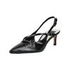 Slingpumps DOLCE VITA "Dolce Vita Pumps Lederimitat", Damen, Gr. 37, schwarz, Lederimitat, casual, Schuhe