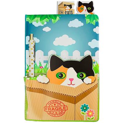 Cat in the Box Pocket Journal Set