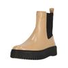 Stiefelette CLARKS "Torhill Maple", Damen, Gr. 37, beige, Leder, casual, Schuhe, mit elastischen Einsätzen an den Seiten