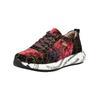 Sneaker LAURA VITA "LAURA VITA Sneaker Leder/Textil", Damen, Gr. 38, rot (rot, schwarz), Leder, Textil, casual, Schuhe