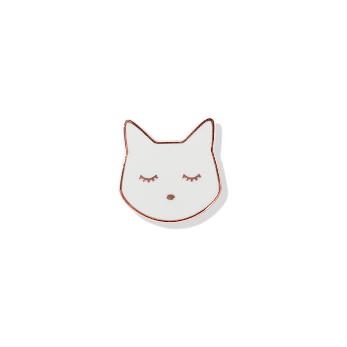 PetShop by Fringe Studio Cat Head Enamel Pin