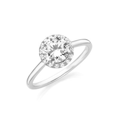 Fingerring LADY Gr. 16, silber (silber 925), Fingerringe, Damen, 16, Silber 925 (Sterlingsilber) Image