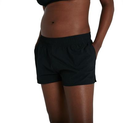 Badeshorts SPEEDO "Womens Essential Watershort", Damen, Gr. 44, N-Gr, schwarz, Obermaterial: 100% Polyamid, sportlich, Badehosen Image