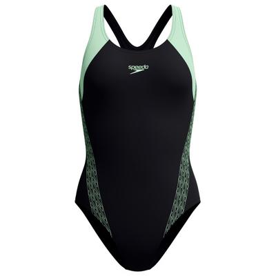 Speedo - Women's Hyperboom Splice Racerback - Badeanzug Gr 36 schwarz Image