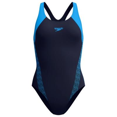 Speedo - Women's Hyperboom Splice Racerback - Badeanzug Gr 36 blau Image