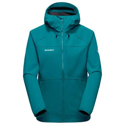 Mammut - Women's Ultimate Comfort Softshell Hooded Jacket - Softshelljacke Gr L türkis Image