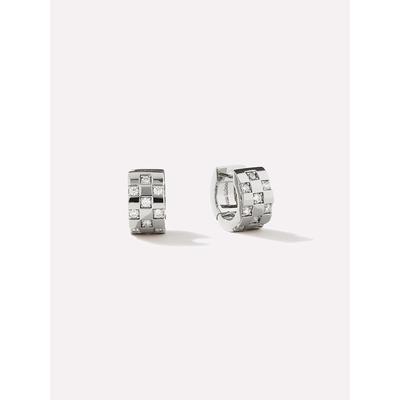 Women's Eden Small Hoop Earrings by Ana Luisa in Silver (Size OS)