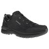 Wanderschuh LOWA "RENEGADE EVO GTX LO", Gr. 44, schwarz (schwarz, graphit), Leder, Textil, sportlich, Schuhe, wasserdicht und mit Vibram-Sohle
