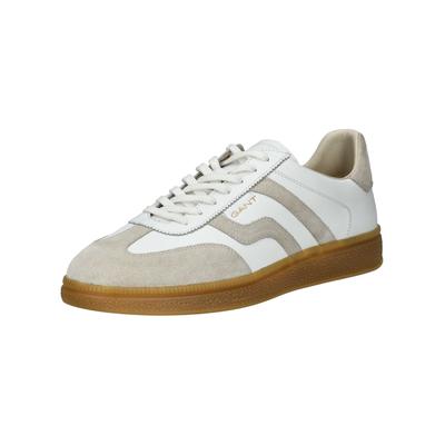 Sneaker GANT "Gant Sneaker Leder", Herren, Gr. 43, weiß (weiß, beige), Leder, casual, Schuhe Image