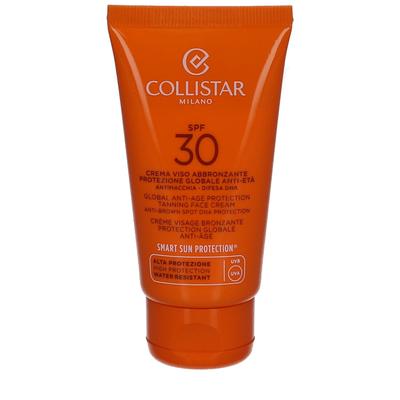 Collistar Global Anti-Age Protection Tanning Face Cream Spf 30 50ml 50 ml Creme Image