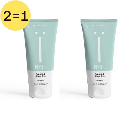 Naif Cooling Aftersun 1+1 Gratis Promo MKT 2x100 ml Creme Image
