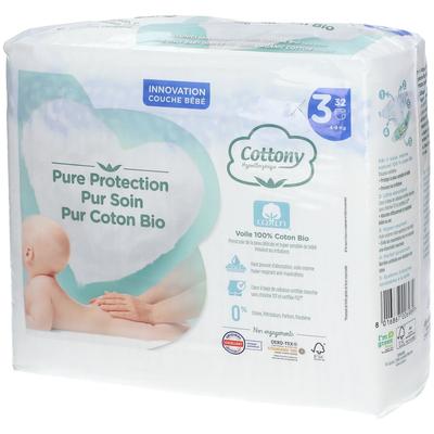 Cottony Luiers Maat 3 4-9 kg 32 St Windeln Image