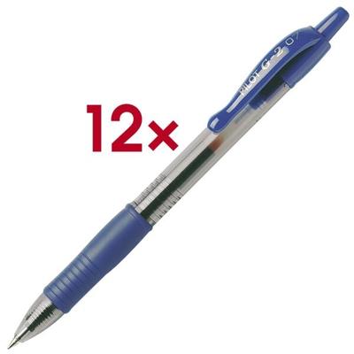 Pilot 12x Gelschreiber »G2-7« blau Image