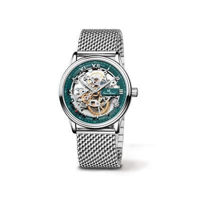 Jean Marcel Herren Armbanduhr Edelstahl Glänzend 22,5cm Image