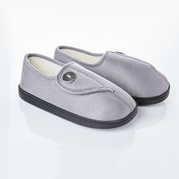 Komfort-Pantoffel "Irene" grau Image