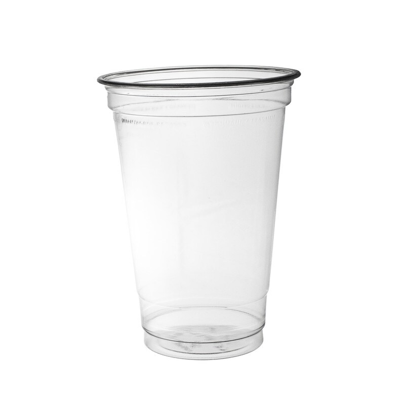 DayBays 8000 Stk. Smoothie Becher 400ml Ø95mm Shakebecher 0,4L transparent RPET Image