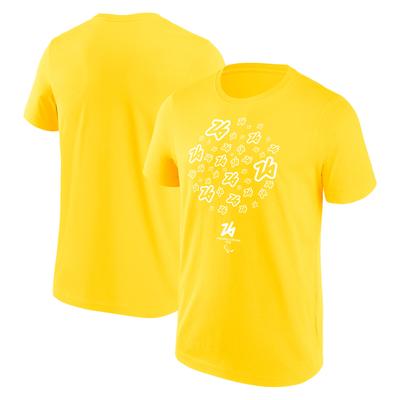 Milano Cortina 2026 Paralympics Logo-Aufkleber Grafik-T-Shirt – Gold Image