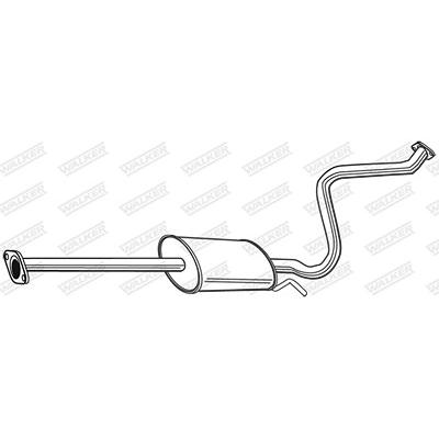 Walker Mittelschalldämpfer [Hersteller-Nr. 23043] für Hyundai Image