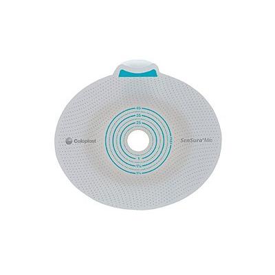 SenSura Mio Click Ostomy Barrier Precut, Extended Wear Elastic Adhesive 40 mm Flange Green Code System 20 to 35 mm Opening (891224_BX)
