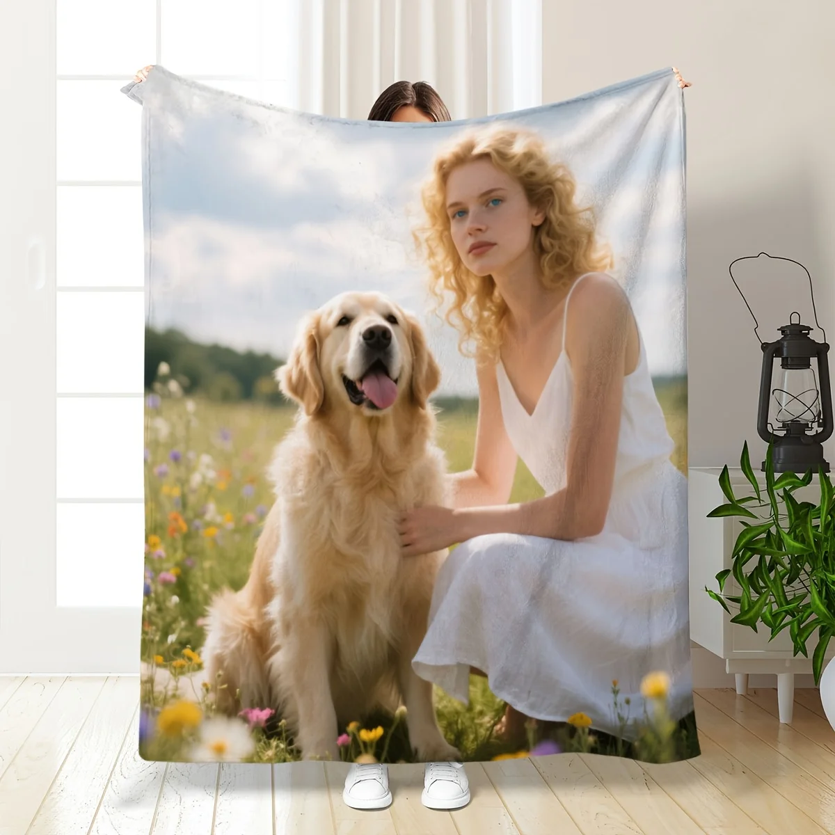 1PC benutzerdefinierte personalisierte Decke persönliche Foto Flanell Bett Decke Geburtstag Hochzeit Paar Valentinstag Urlaub Geschenk Decke Image