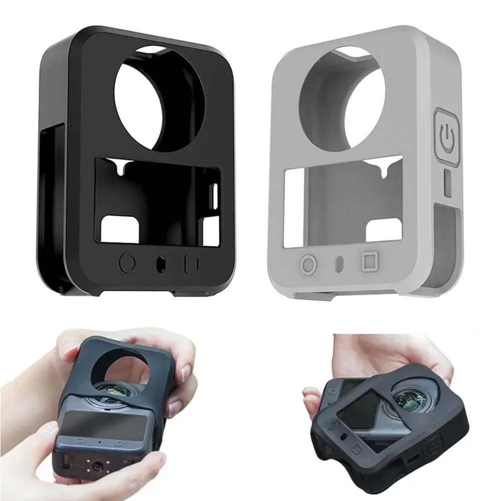 Für DJI Osmo 360-Grad-Silikonhülle, wasserdicht, sturzsicher, schmutzabweisend, Sportkamera-Zubehör, Körperschutz, Silikon-Schutzhülle Image