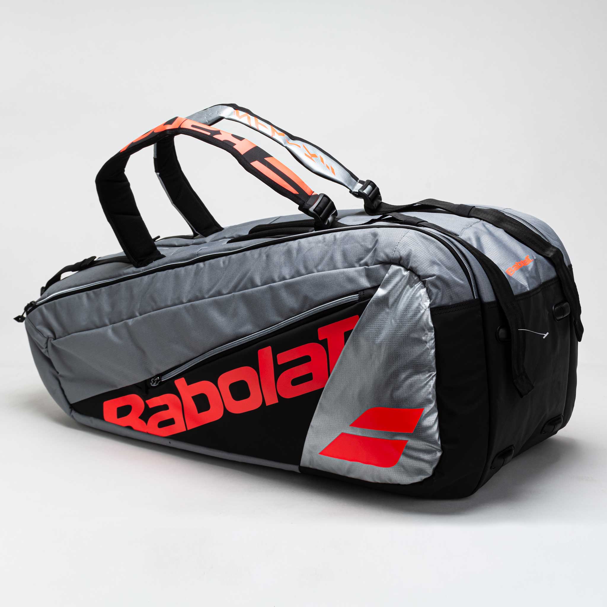 Babolat Pure Strike 9 Racquet Holder Bag Carbon Grey Tennis Bags