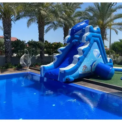 Toboganes Para Piscina Water Slide Kid Size Swimming Pool Mini Inflatable Water Slide Inflatable Pool Waterslides