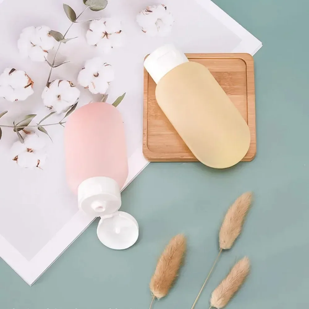 4 Teile/satz Nachfüllbare Flasche 60 ml Weiche Lotion Behälter Squeeze Tube Leere Flasche Tragbare Reise Shampoo Flasche spray flasche