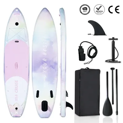 New SUP inflatable PVC paddle board, standing paddle board, surfing board, Shanghai universal paddle board