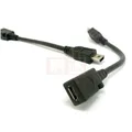 Adattatore per linea dati dash CAM con connettore pubblico da bus micro USB Android a mini T