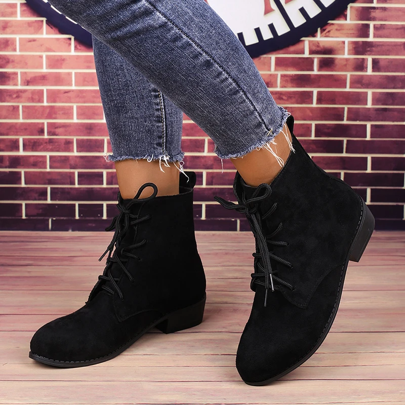 Comemore 2025 neue Damen-Schnürstiefeletten, Zapatos, modische High Heels für Damen, lässige Frühlings-High-Heels für Damen Image