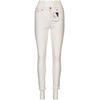 Acne Studios Damen Jeans, Gr. 27, pink, Elasthan, Baumwolle