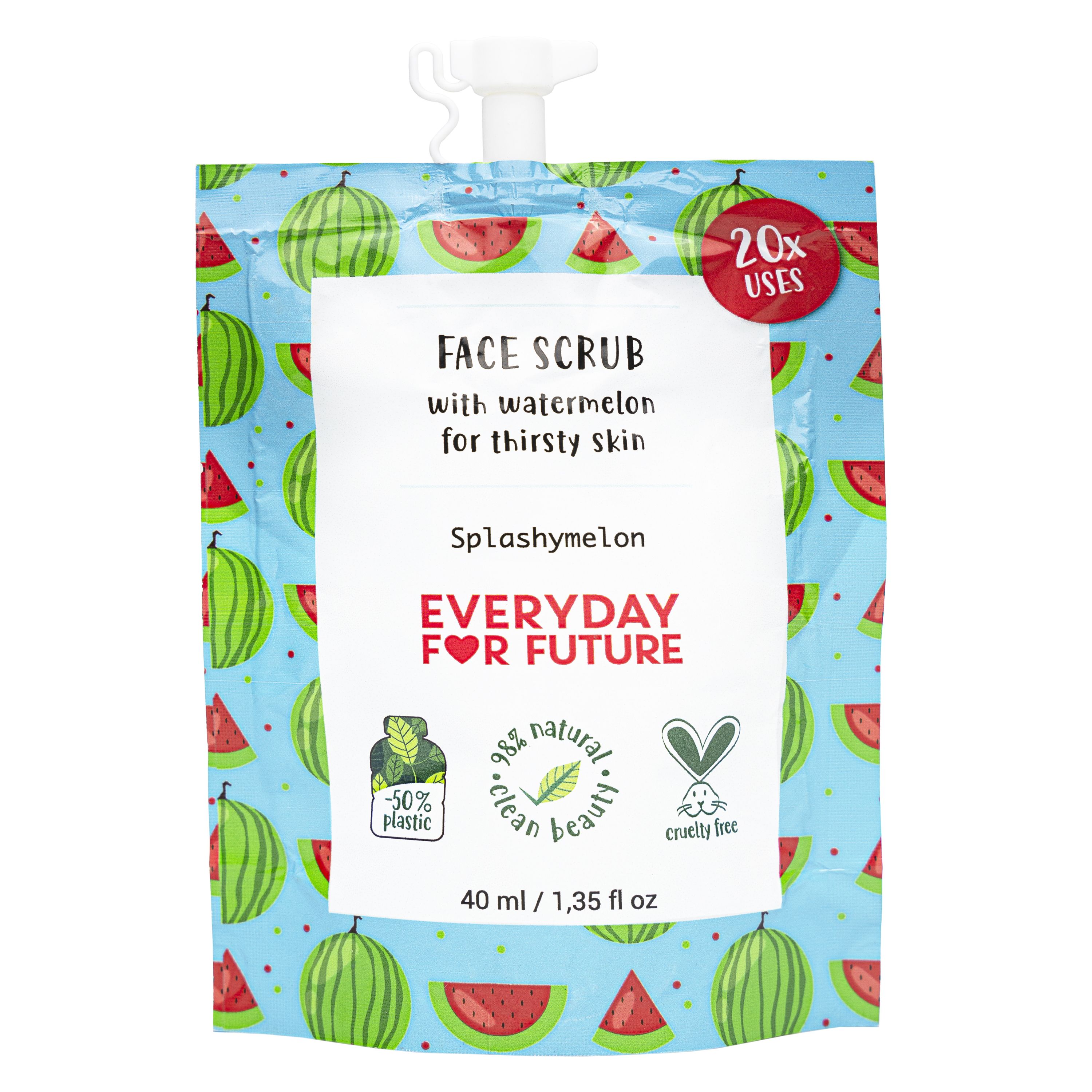 Everyday For Future - Scrub Viso Idratante 40 ml Splashymelon
