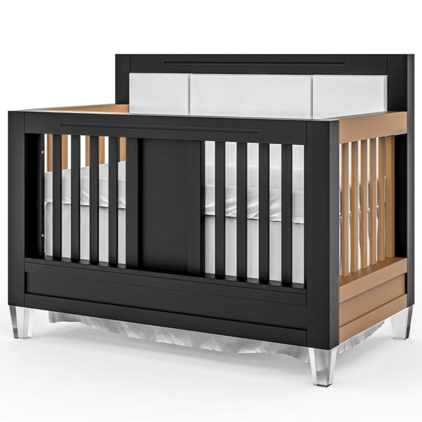 Romina Furniture Millenario Convertible Crib (Tufted) - Romina Furniture-dc